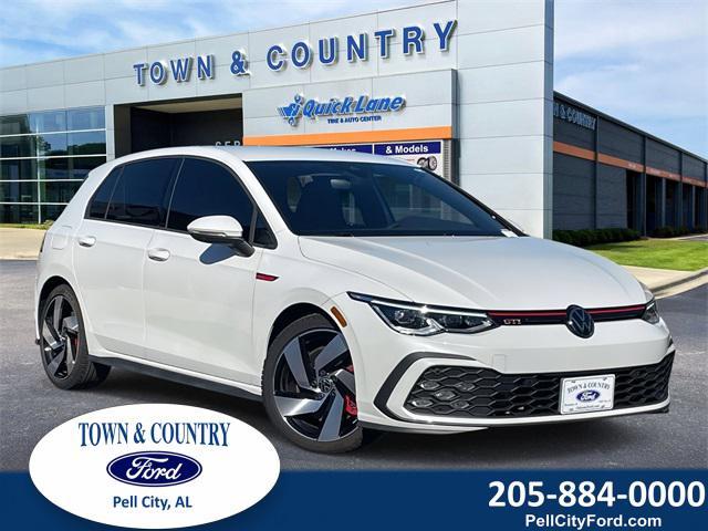 used 2024 Volkswagen Golf GTI car, priced at $28,575