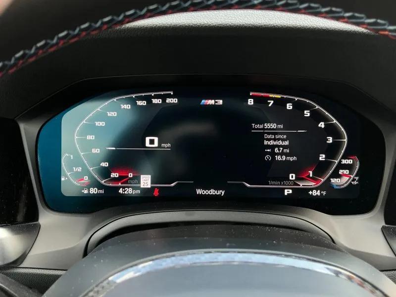 used 2021 BMW M3 car, priced at $75,995