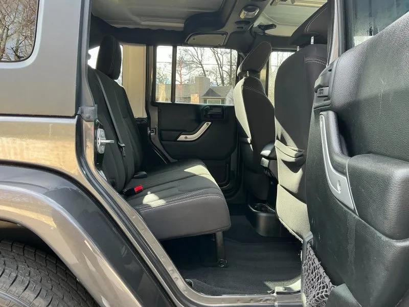 used 2018 Jeep Wrangler JK Unlimited car, priced at $19,995