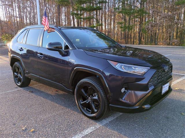 used 2021 Toyota RAV4 Hybrid car, priced at $29,995