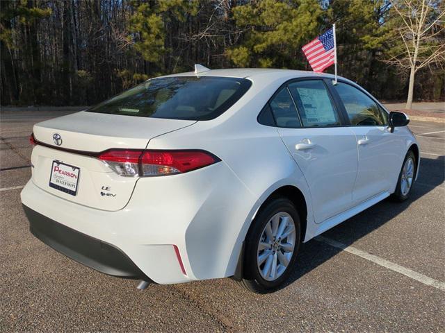 new 2026 Toyota Corolla Hybrid car, priced at $27,374