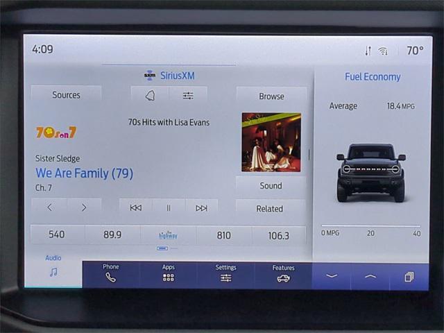 used 2023 Ford Bronco car, priced at $44,872