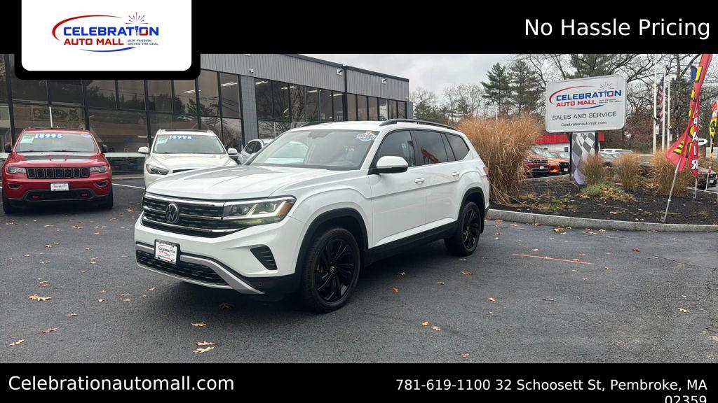 used 2022 Volkswagen Atlas car, priced at $28,995