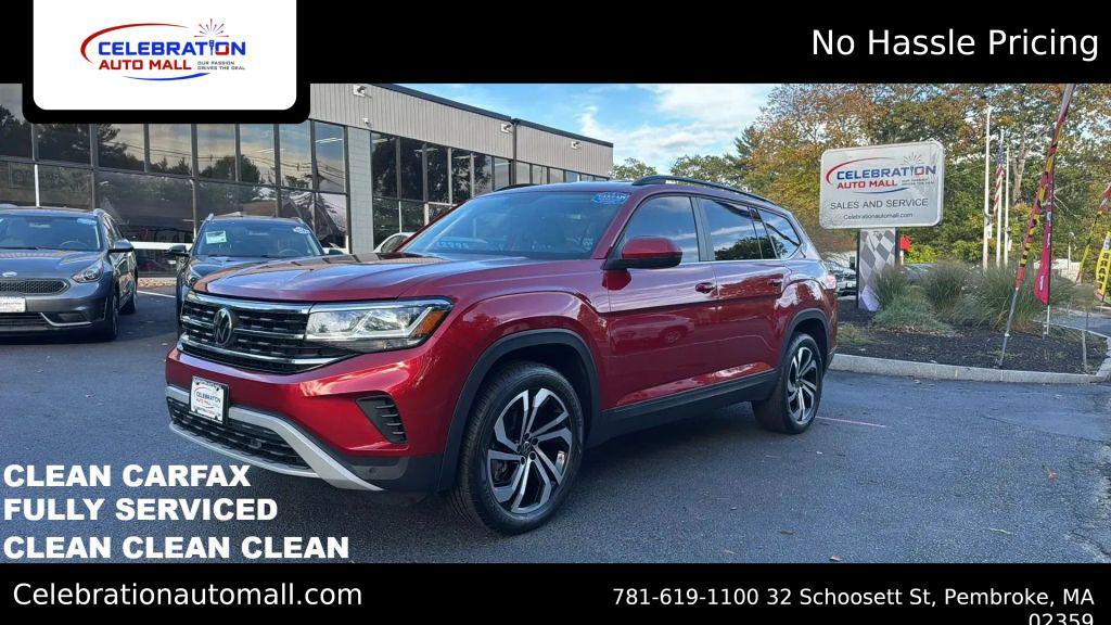 used 2022 Volkswagen Atlas car, priced at $24,995