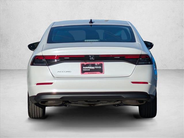 new 2025 Honda Accord car, priced at $32,709