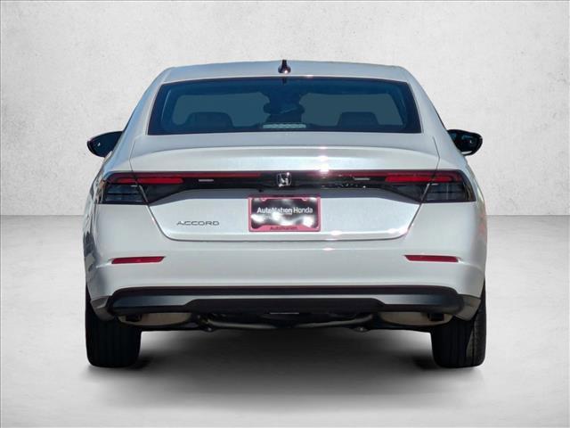 new 2025 Honda Accord car, priced at $32,709