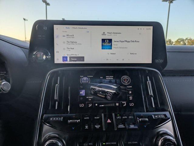 new 2025 Lexus LX 600 car, priced at $109,000