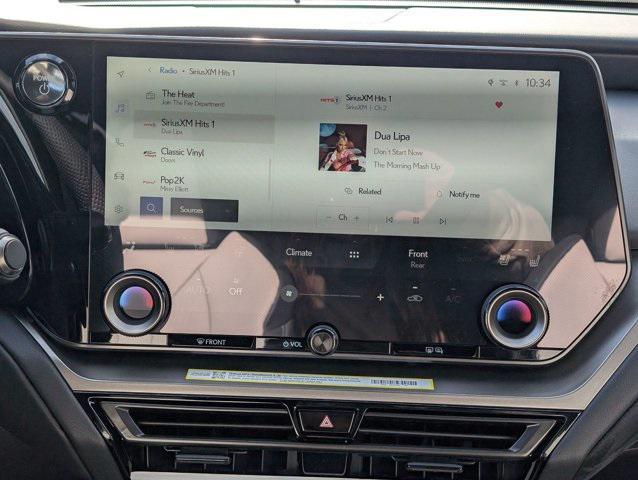 new 2026 Lexus TX 500h car, priced at $73,633