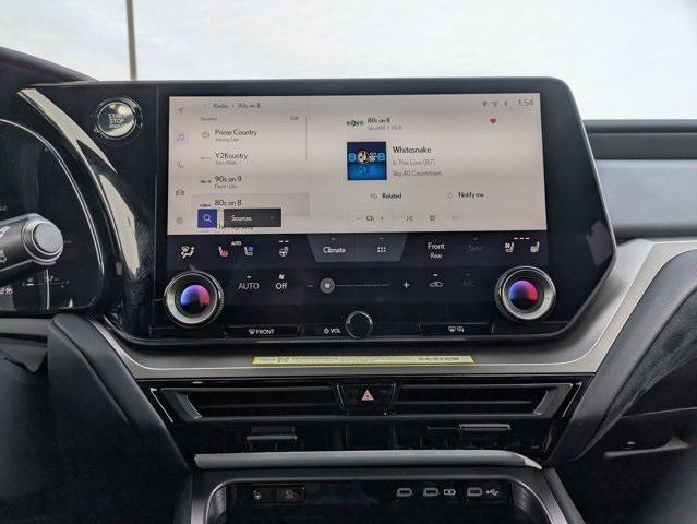 new 2026 Lexus TX 350 car, priced at $71,487