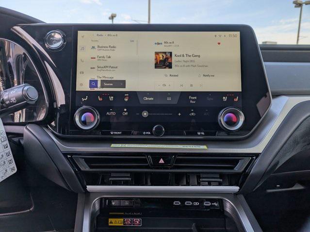 new 2026 Lexus TX 500h car, priced at $77,118