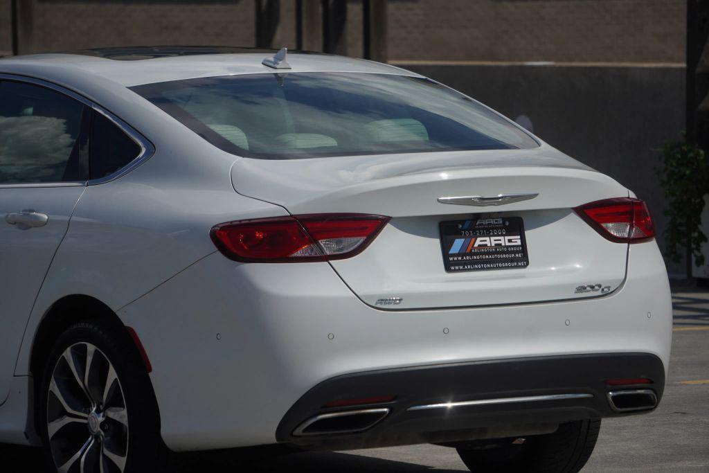 used 2015 Chrysler 200 car, priced at $5,752