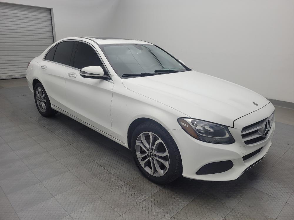 used 2018 Mercedes-Benz C-Class car, priced at $22,395