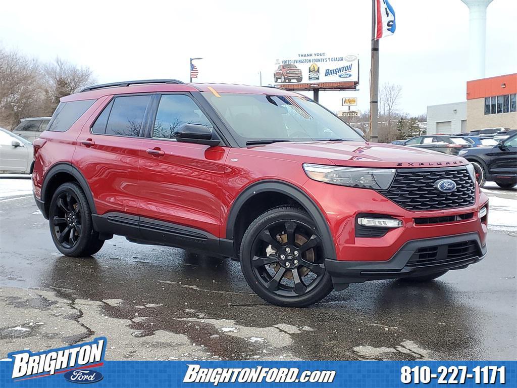 used 2022 Ford Explorer car, priced at $26,100