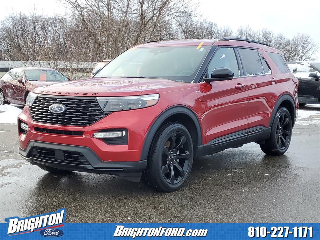 used 2022 Ford Explorer car, priced at $26,100