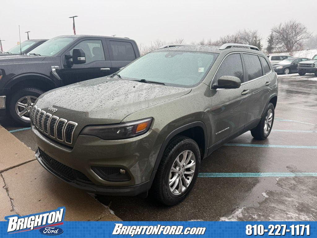 used 2021 Jeep Cherokee car, priced at $19,000