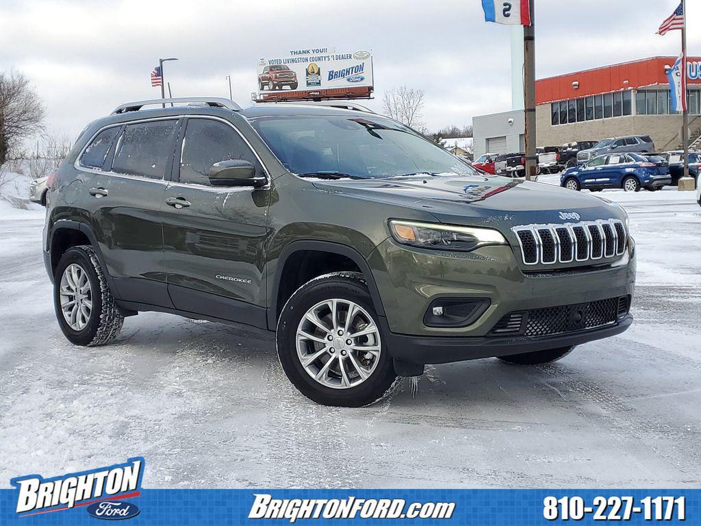 used 2021 Jeep Cherokee car, priced at $16,400