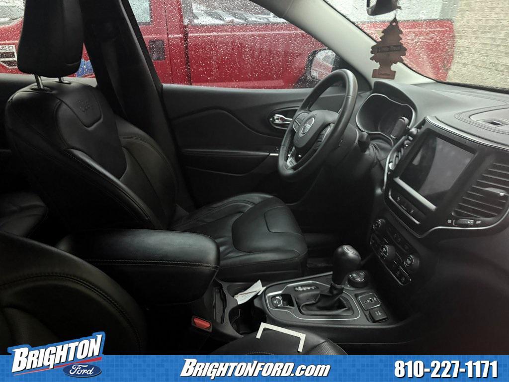 used 2021 Jeep Cherokee car, priced at $19,000