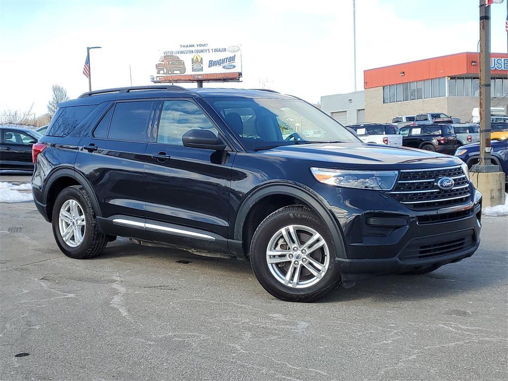 used 2022 Ford Explorer car, priced at $24,500