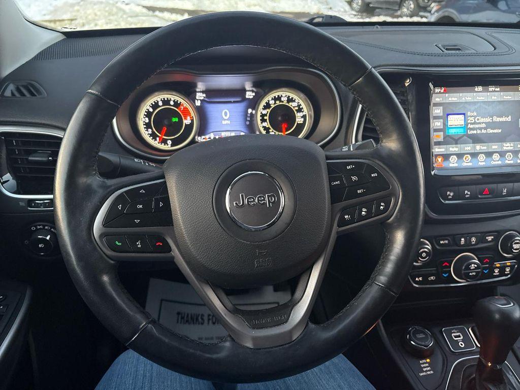 used 2021 Jeep Cherokee car, priced at $20,975