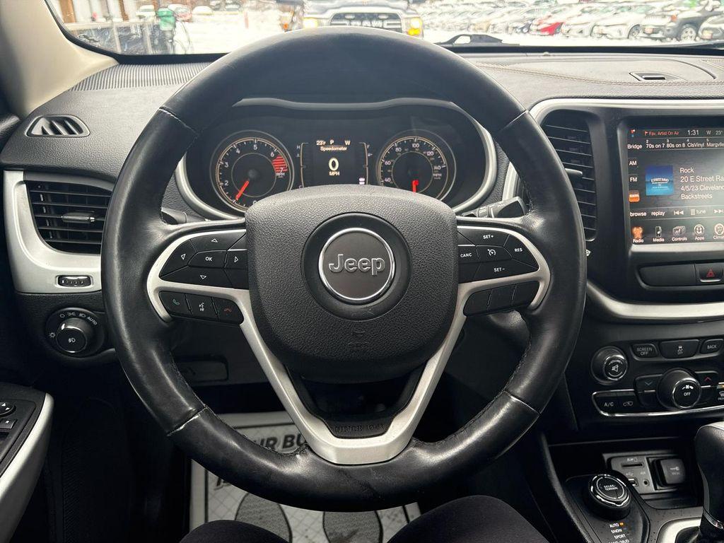 used 2018 Jeep Cherokee car, priced at $17,975