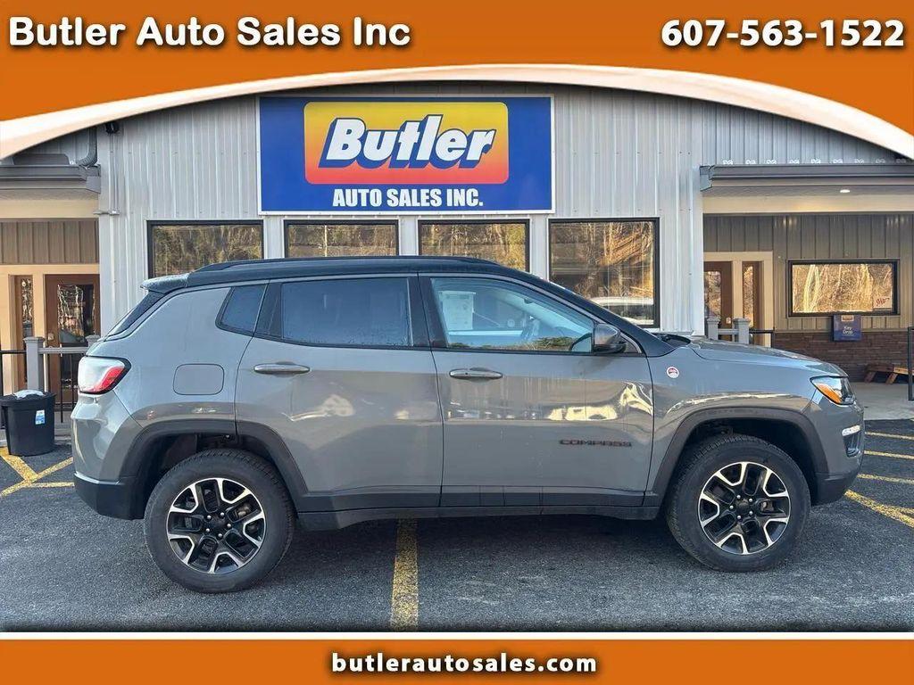 used 2021 Jeep Compass car, priced at $20,975