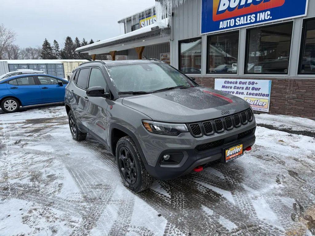 used 2023 Jeep Compass car, priced at $27,475