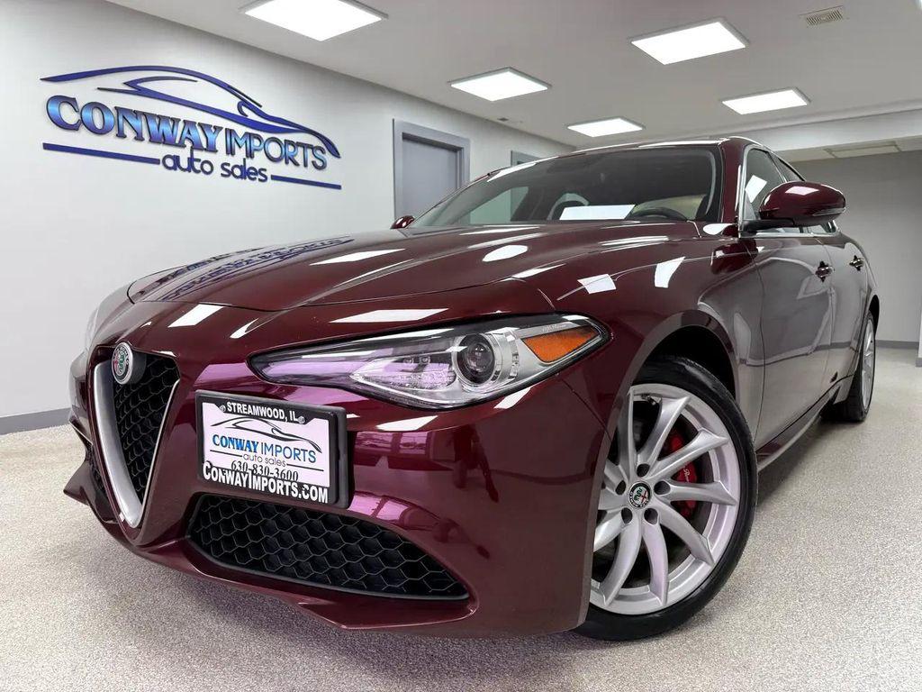 used 2018 Alfa Romeo Giulia car, priced at $15,495