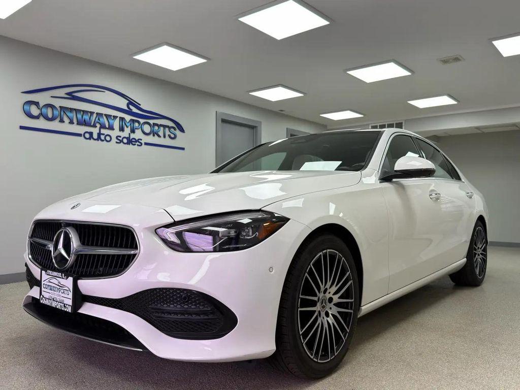 used 2022 Mercedes-Benz C-Class car, priced at $34,496