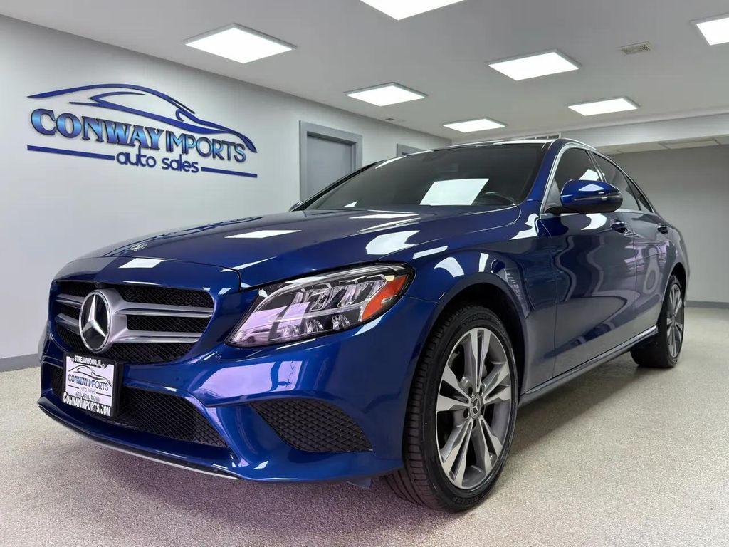 used 2021 Mercedes-Benz C-Class car, priced at $25,995
