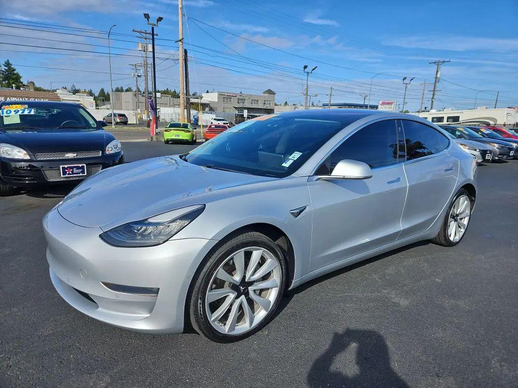 used 2018 Tesla Model 3 car, priced at $17,971