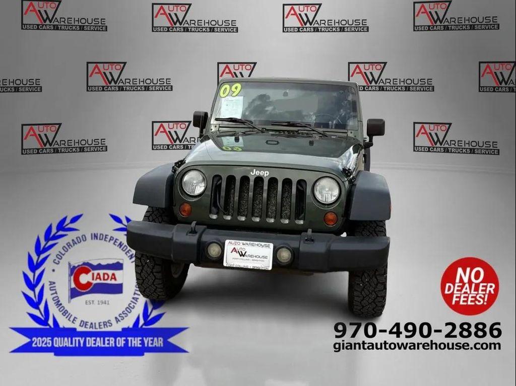 used 2009 Jeep Wrangler Unlimited car, priced at $10,498