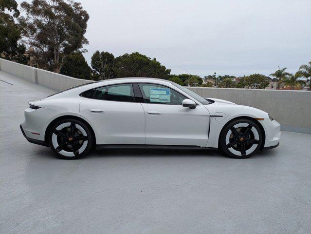new 2025 Porsche Taycan car, priced at $128,765