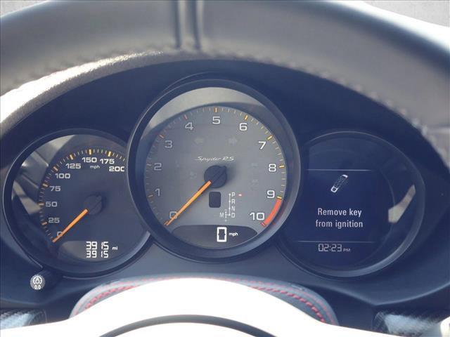 used 2025 Porsche 718 Spyder car, priced at $199,900