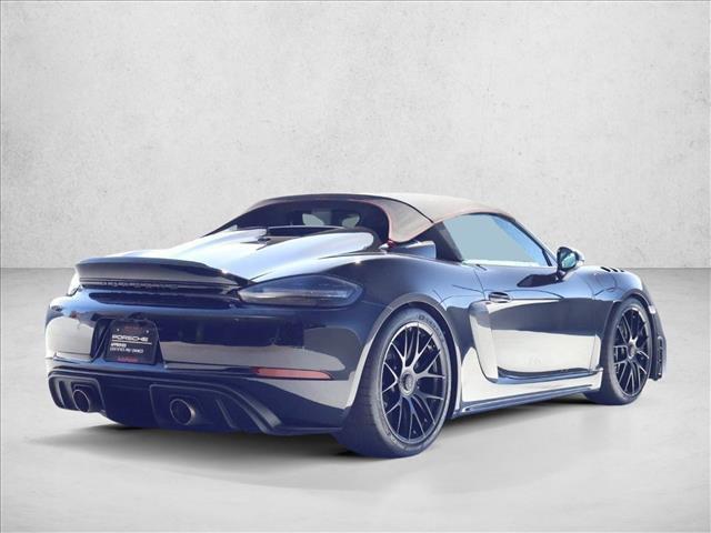 used 2025 Porsche 718 Spyder car, priced at $199,900