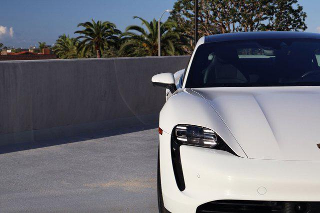 used 2022 Porsche Taycan car, priced at $57,900