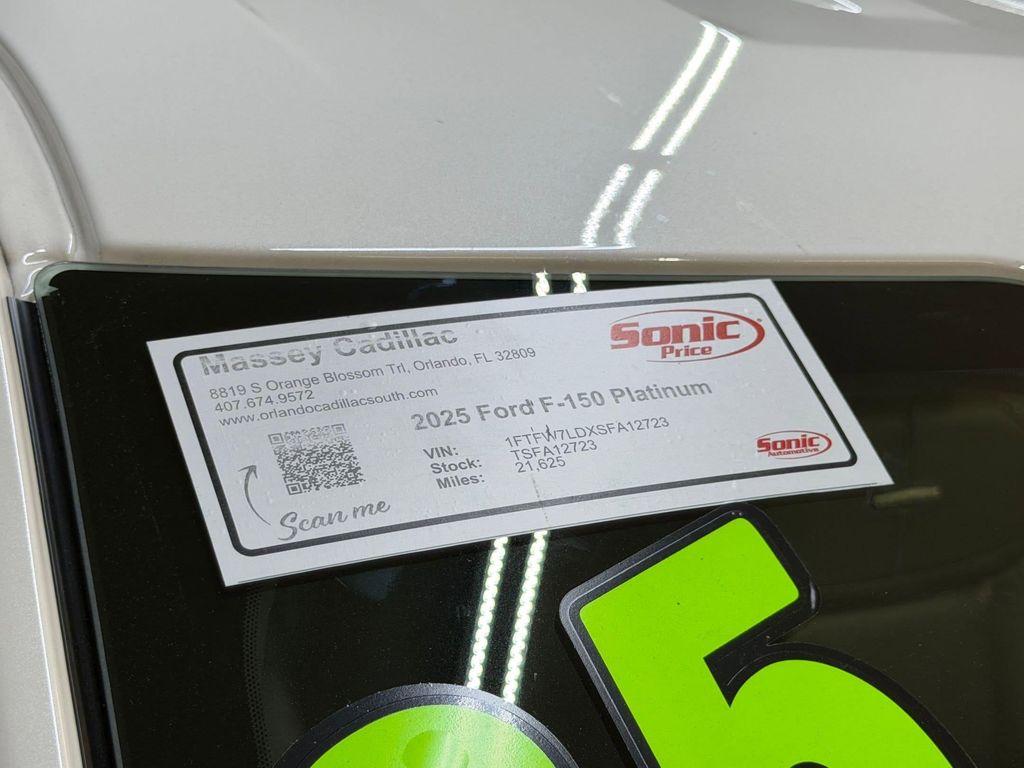 used 2025 Ford F-150 car, priced at $64,996