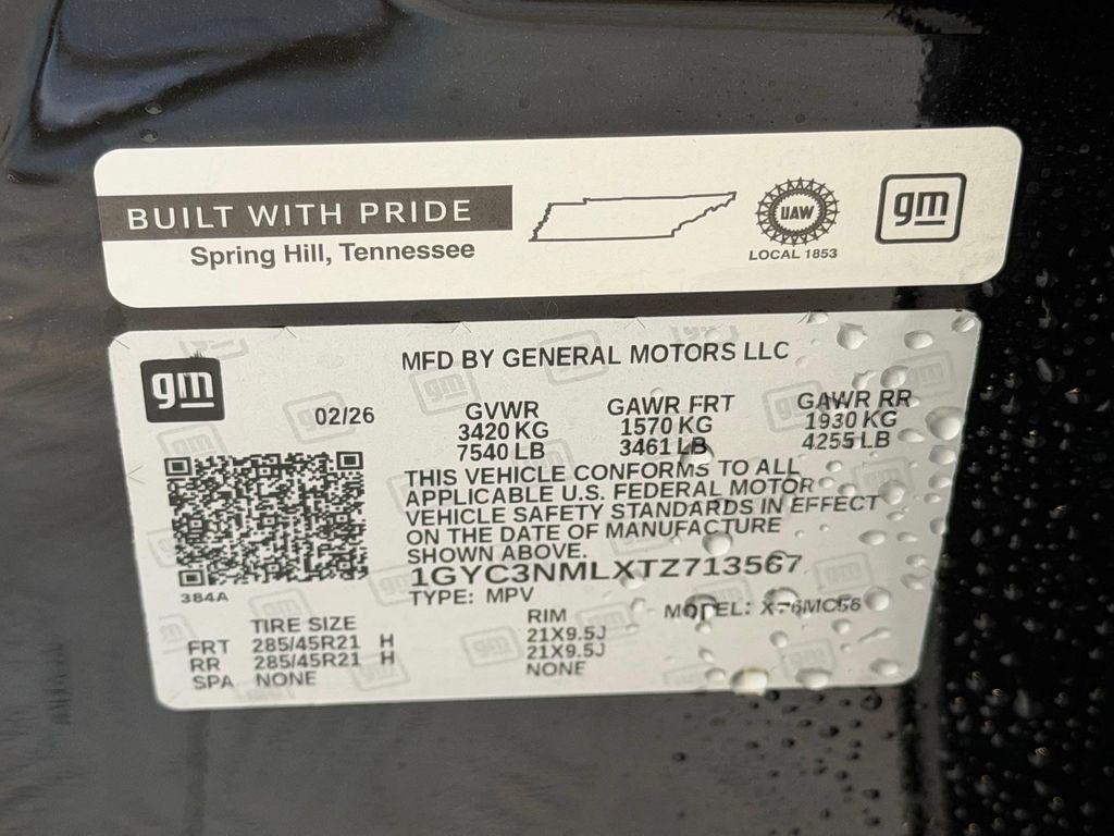 new 2026 Cadillac VISTIQ car, priced at $80,890