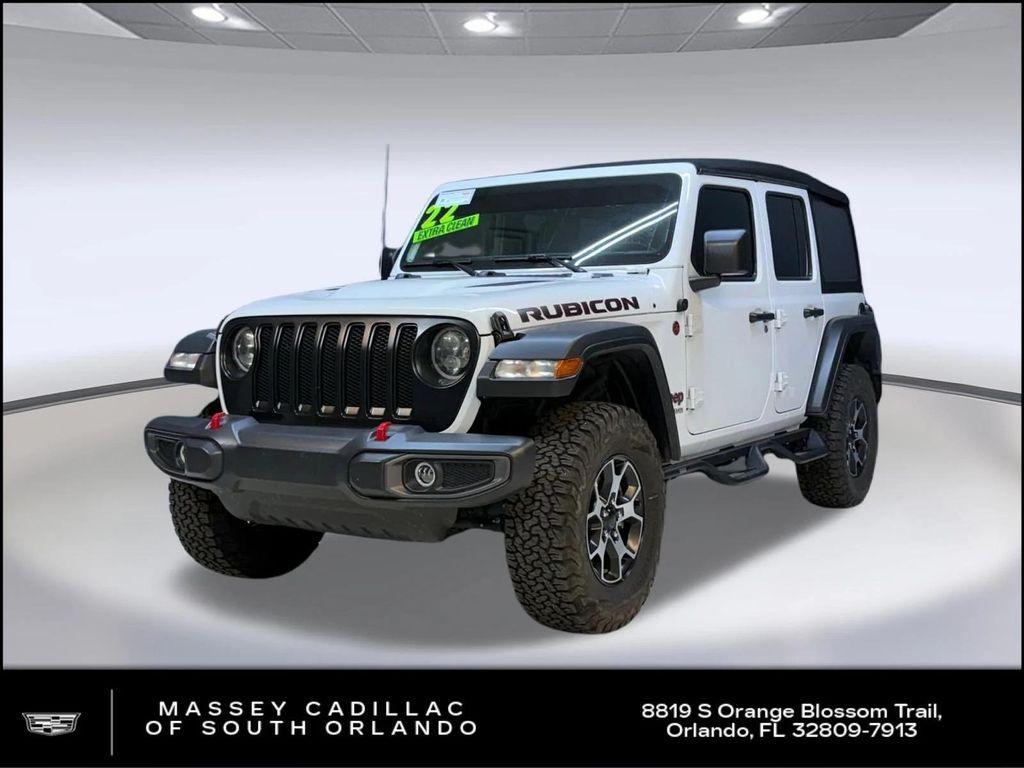 used 2022 Jeep Wrangler Unlimited car, priced at $37,998