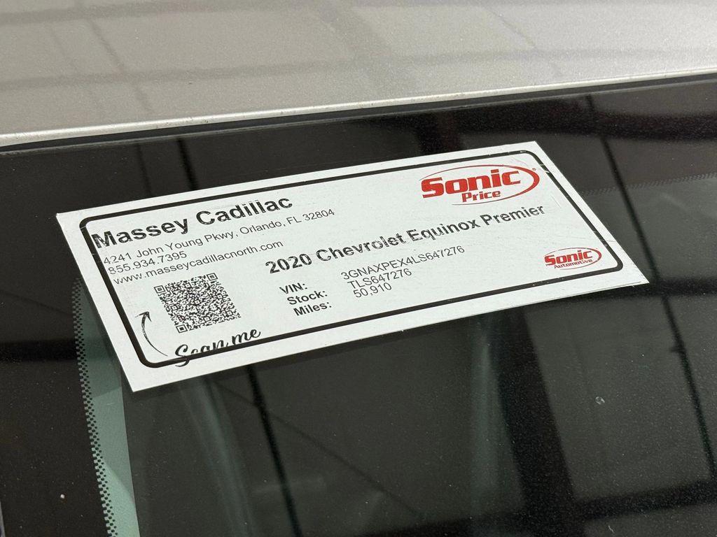 used 2020 Chevrolet Equinox car, priced at $17,498