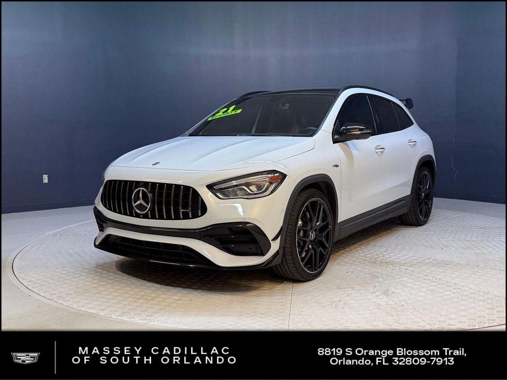 used 2021 Mercedes-Benz AMG GLA 45 car, priced at $29,999
