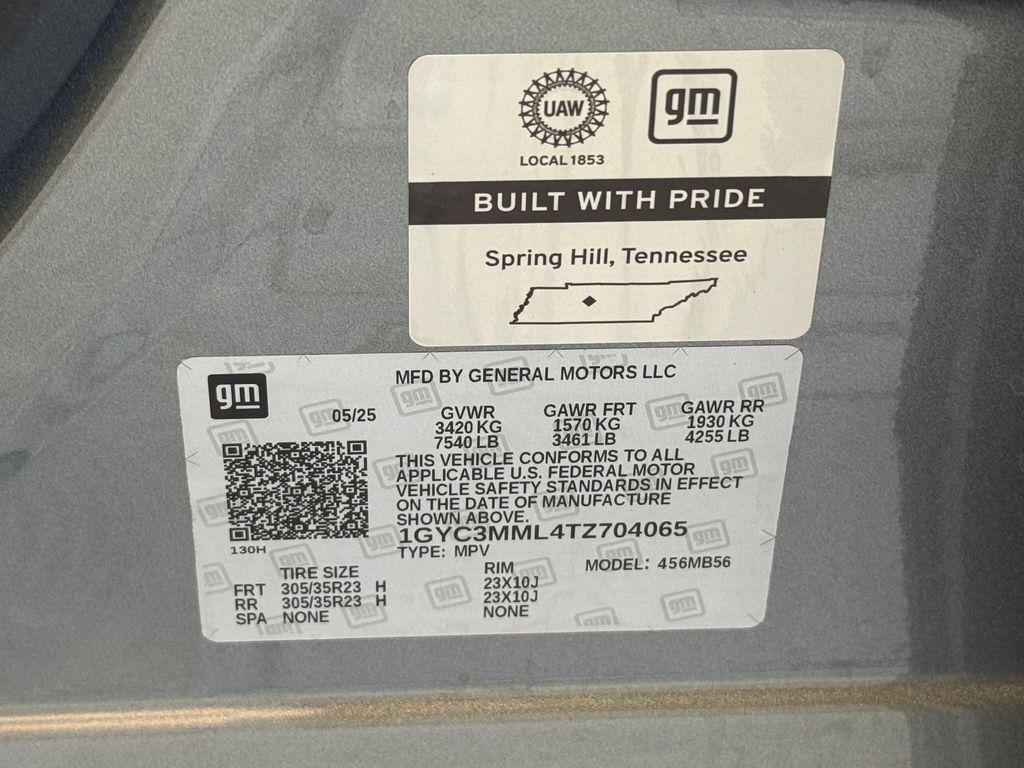 new 2026 Cadillac VISTIQ car, priced at $94,955