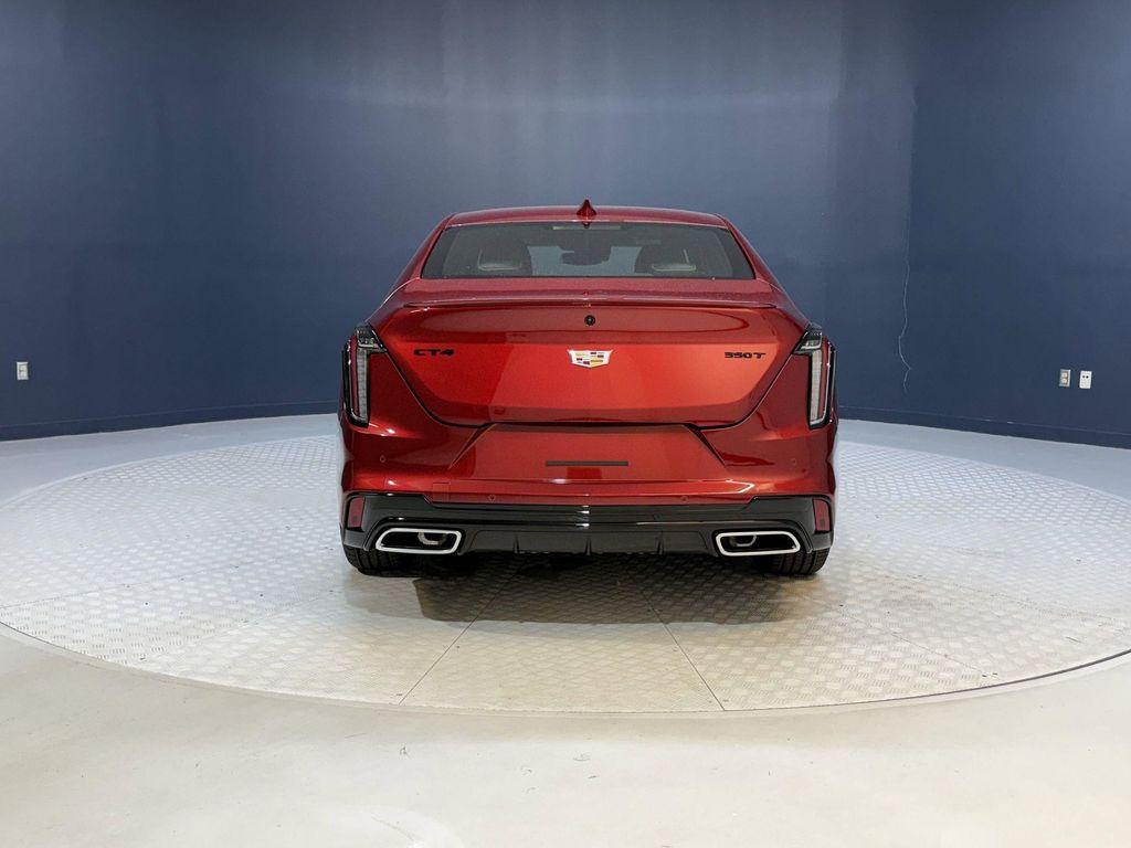 new 2025 Cadillac CT4 car, priced at $52,560