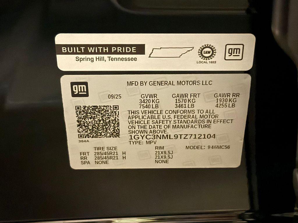 new 2026 Cadillac VISTIQ car, priced at $81,290