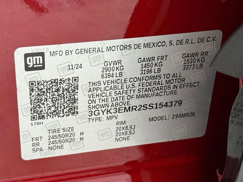 new 2025 Cadillac OPTIQ car, priced at $56,905