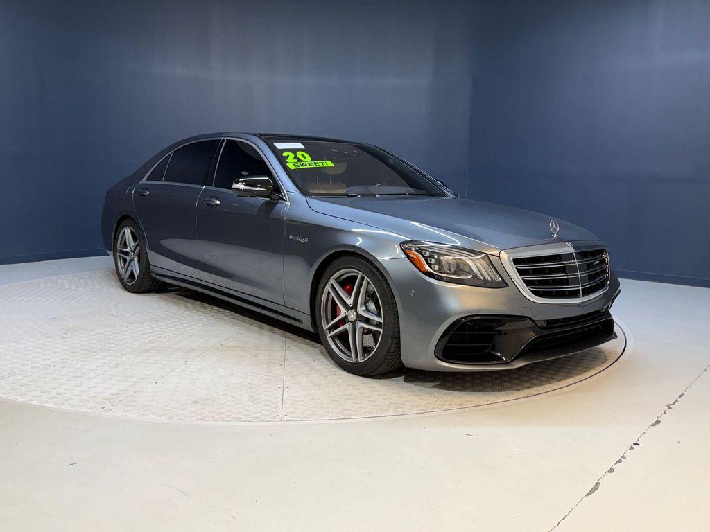 used 2020 Mercedes-Benz AMG S 63 car, priced at $75,997
