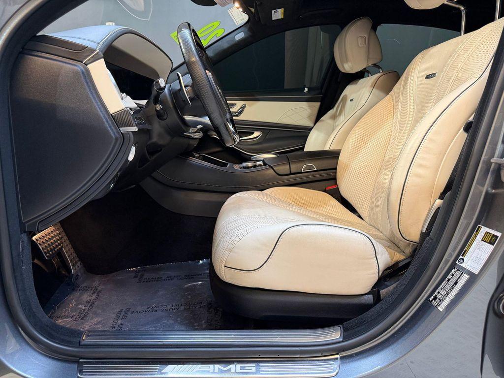 used 2020 Mercedes-Benz AMG S 63 car, priced at $75,997
