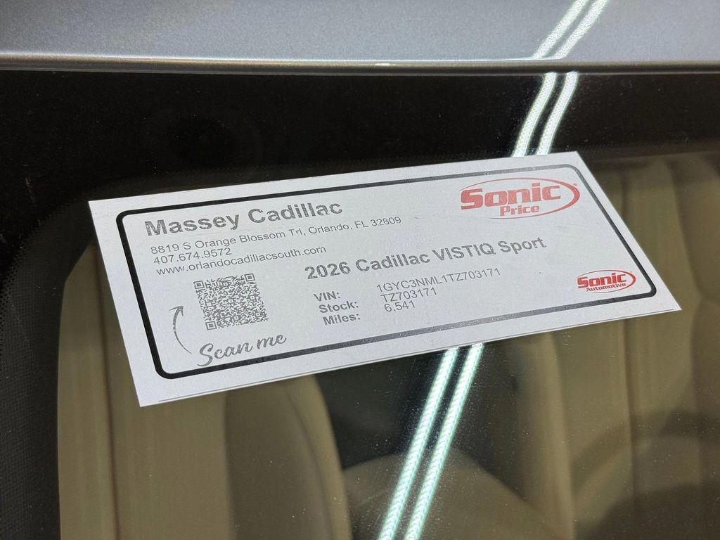 new 2026 Cadillac VISTIQ car, priced at $80,740