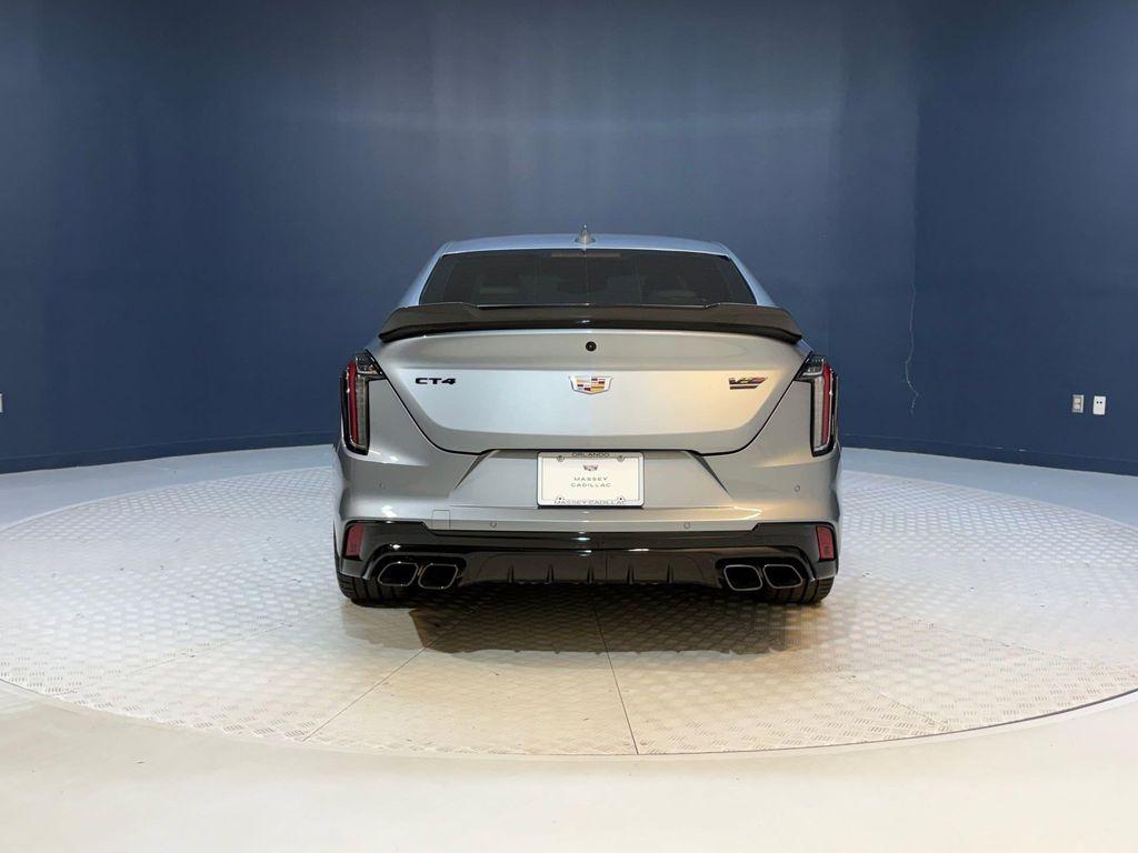 new 2026 Cadillac CT4-V car, priced at $83,640