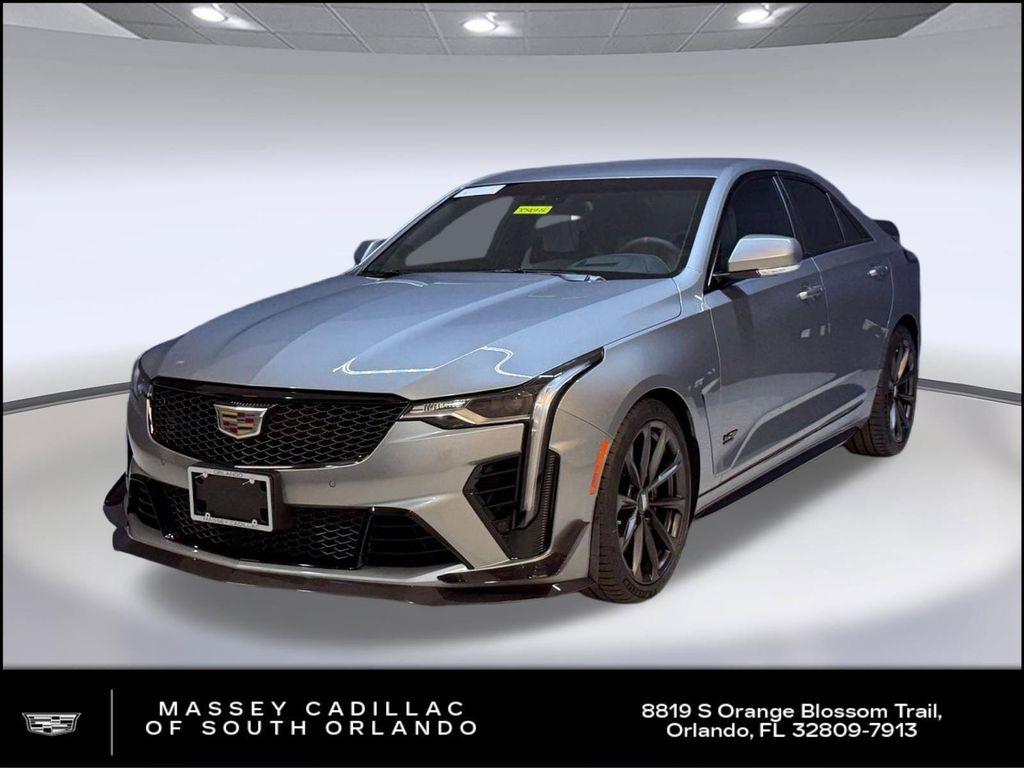 new 2026 Cadillac CT4-V car, priced at $83,640