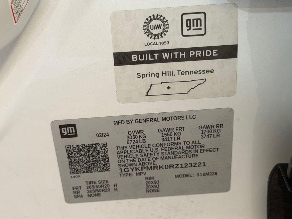 used 2024 Cadillac LYRIQ car, priced at $38,997